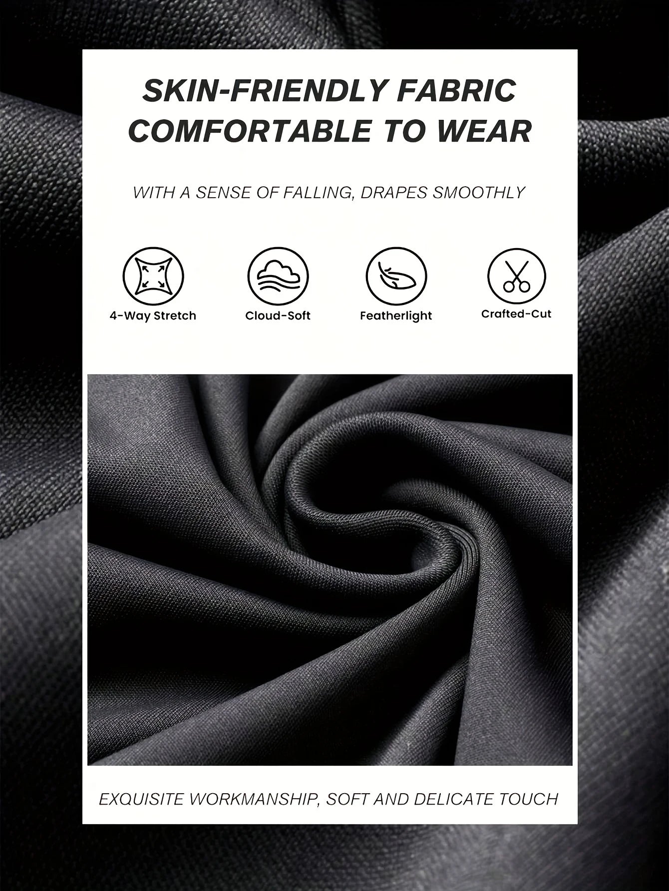 Women's High-Waist Wide Leg Trousers | Black Flare Pants