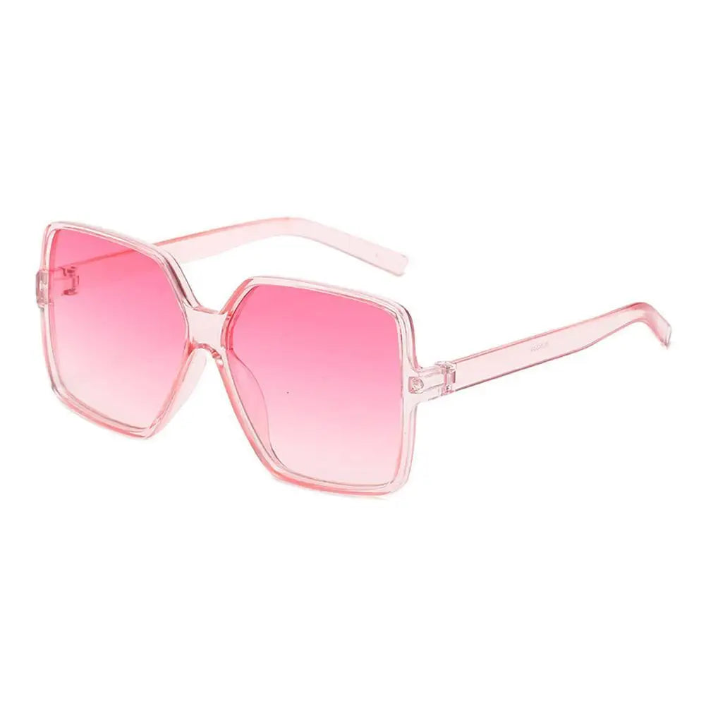 Oversized Sunglasses Women Plastic Female Big Frame Gradient Sun Glasses UV400 Full-frame Large Square Sunglasses Wholesale