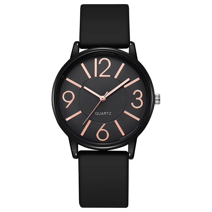 New fashionable and popular watches for women, silicone watches for women, quartz watches for women