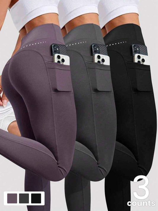 Seamless Multicolor Cropped Leggings