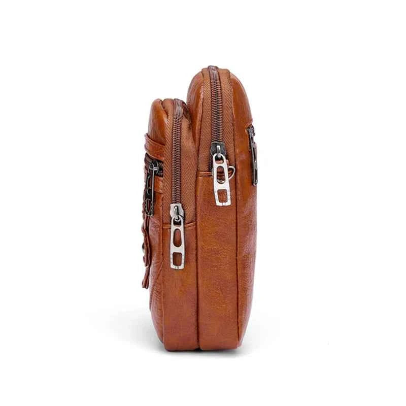 Women's PU Leather Small Shoulder Bag – Vintage Crossbody Purse