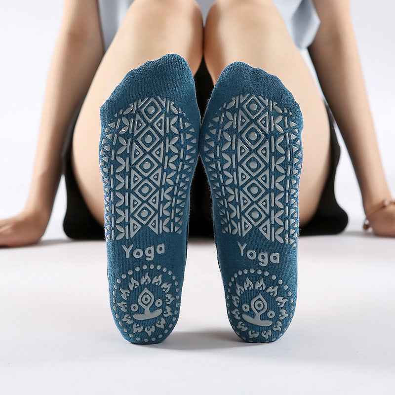 Professional Non-Slip Dotted Yoga Socks Cross Strap Thin Backless Pilates Socks Floor Socks Summer Thin Wholesale