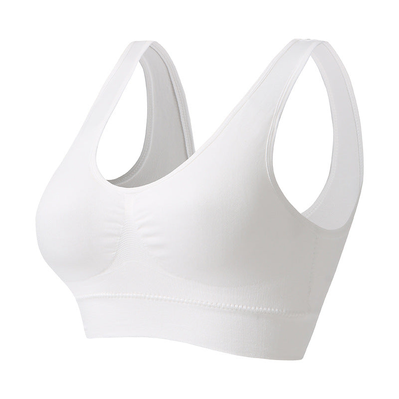Sports Bra for Women, Shock-Proof Running, Anti-Sagging Yoga Vest, Thin Breathable, Wire-Free Push-Up Fitness Bra