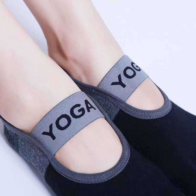 Yoga Yoga Socks Non-Slip Women's Thin Summer Five-Finger Socks Non-Slip New Fitness Indoor Sports Pilates Socks