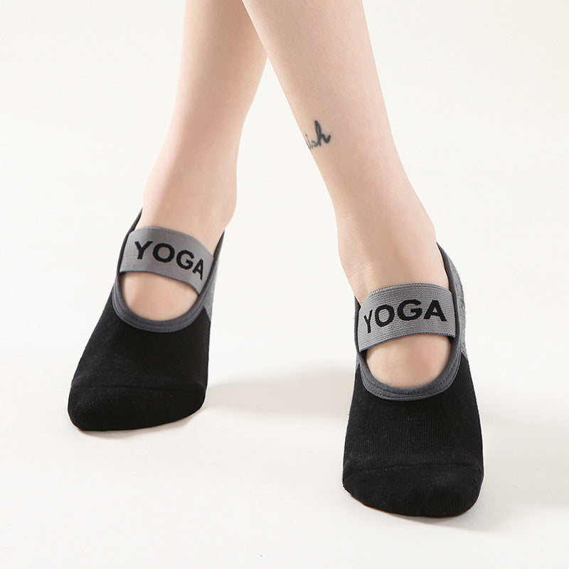 Yoga Yoga Socks Non-Slip Women's Thin Summer Five-Finger Socks Non-Slip New Fitness Indoor Sports Pilates Socks