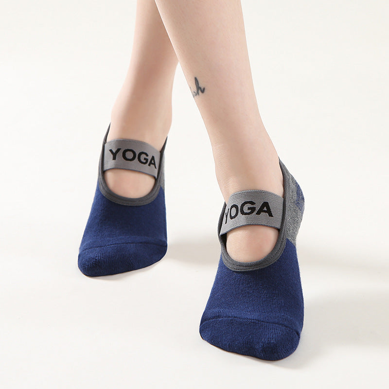 Yoga Yoga Socks Non-Slip Women's Thin Summer Five-Finger Socks Non-Slip New Fitness Indoor Sports Pilates Socks