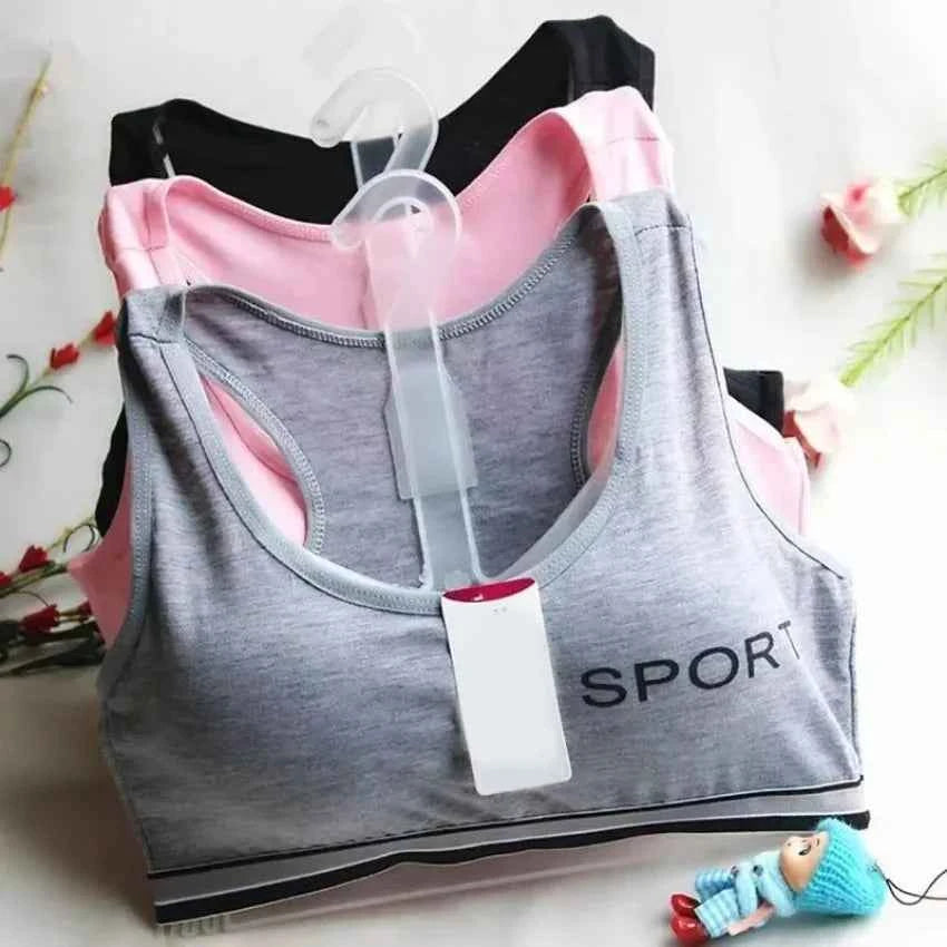 1 Pcs Children Student Teenagers  Lingerie Brassiere Sport Maiden Girl Comfy Underwear BraTeen Top Bras Bralette