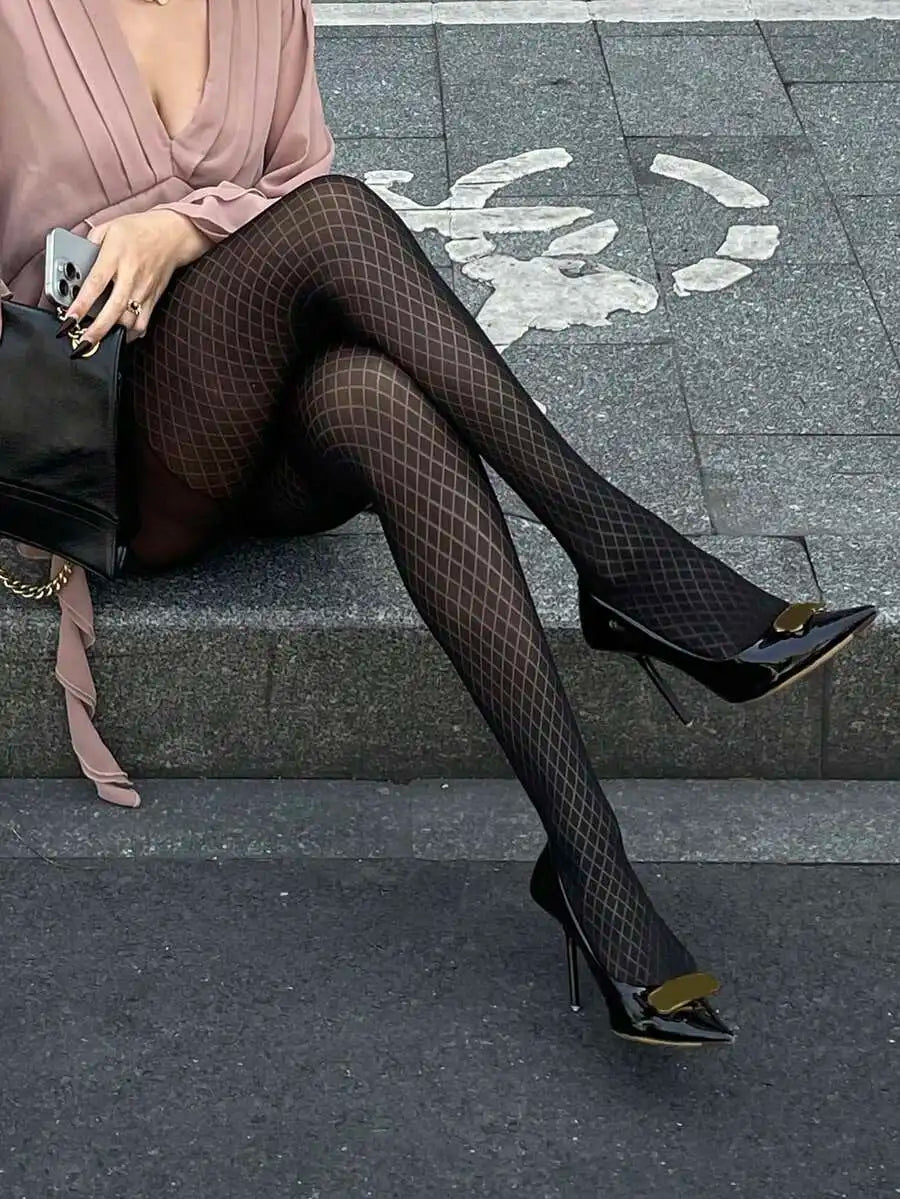 Women's Lace Leggings | Stretch Casual Everyday Tights