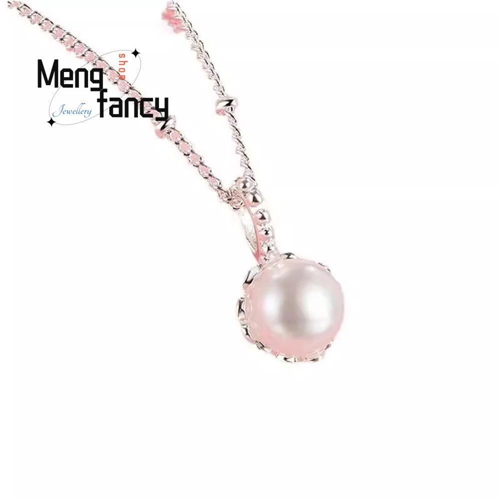 A Single Pearl Necklace With A Niche Design, Simple And Versatile, Exuding A Sense Of High-End Luxury And Light Collarbone Chain