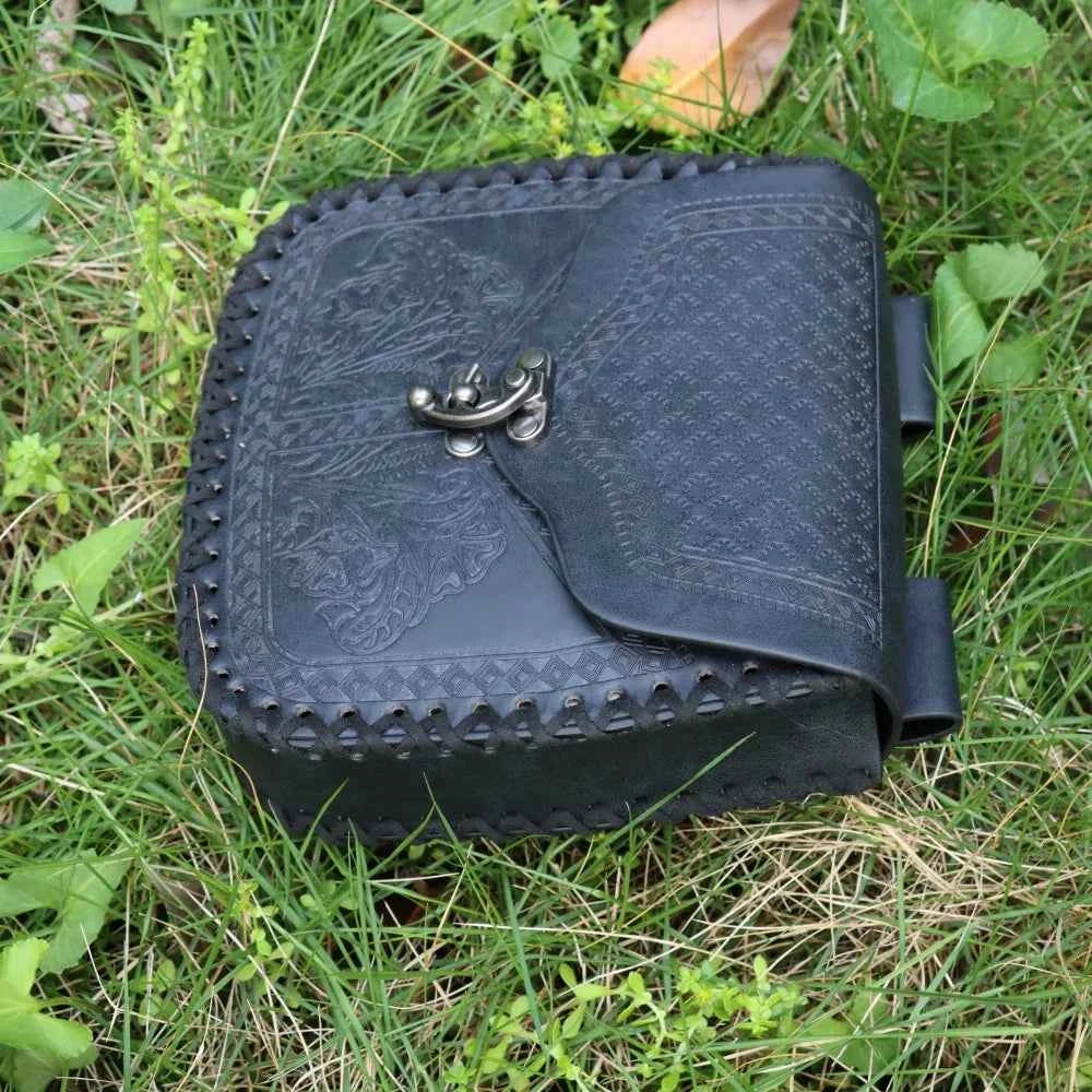 Medieval Retro Waist Bag Viking Style Hanging Belt Coin Purse Knight Fanny Pack Portable Men Women Money Pouch Costume Props