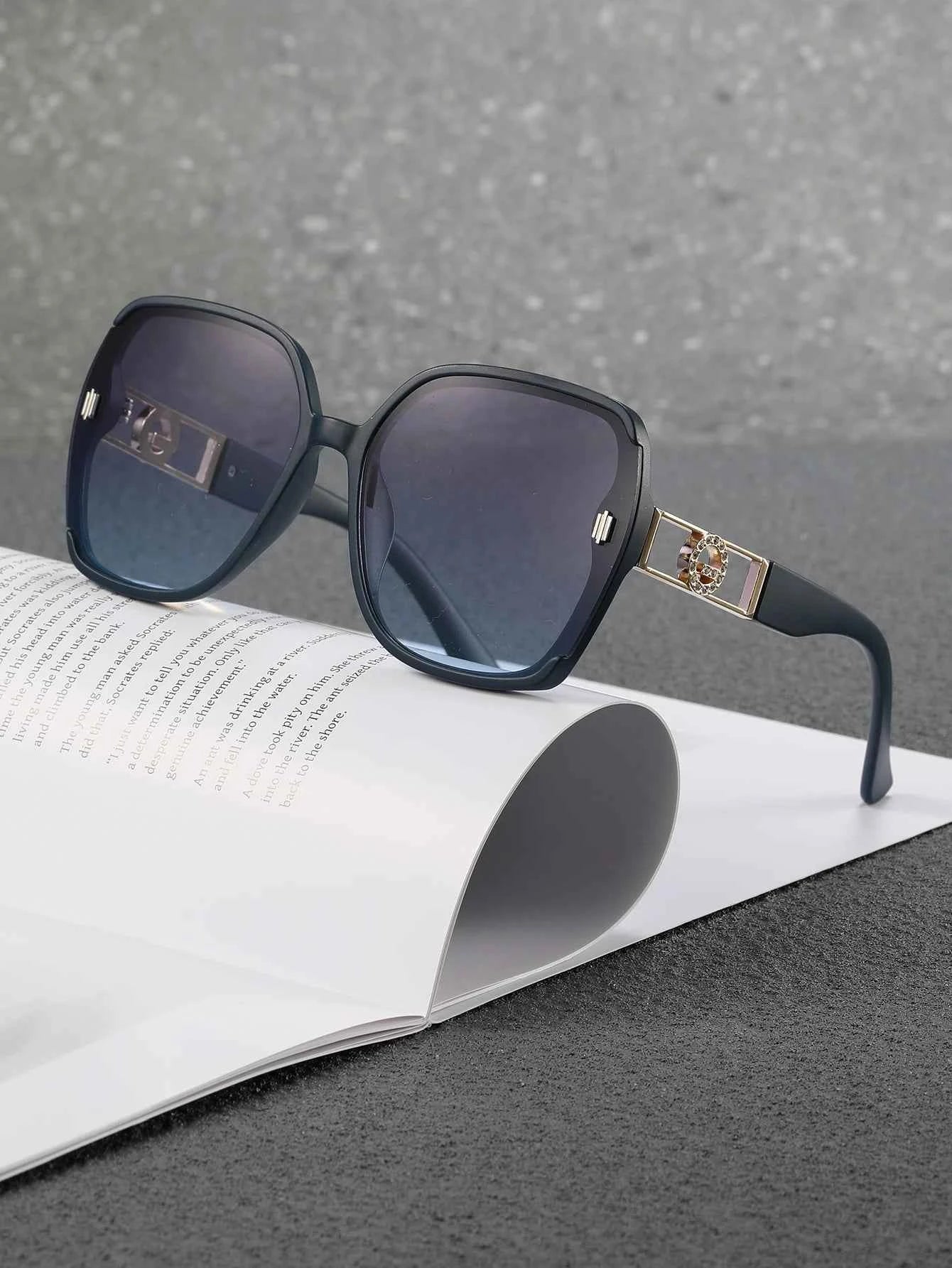 5 New sunglasses for women: UV-resistant sunglasses for women, high-end look, versatile for large faces, slimming glasses, high-