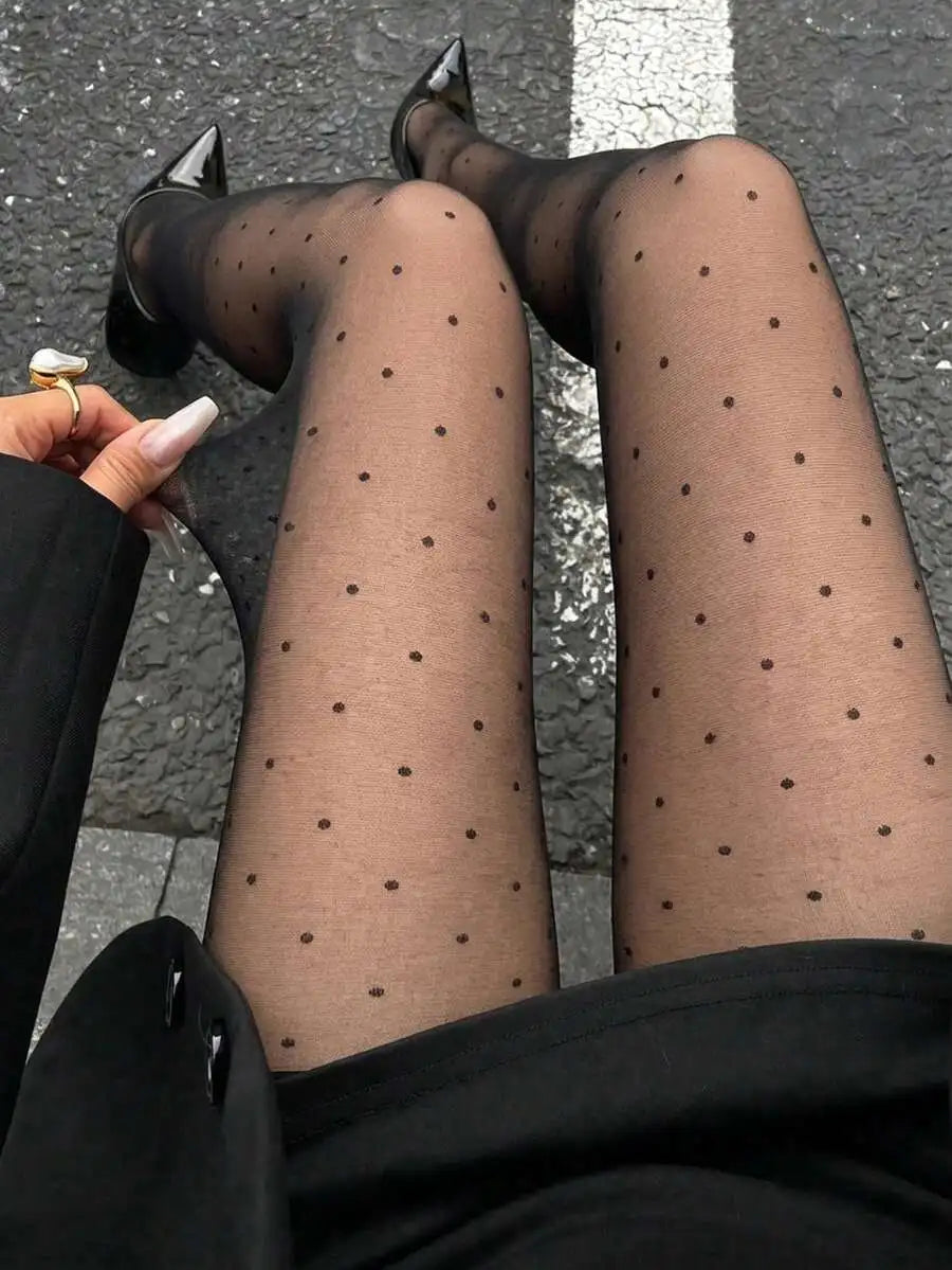 Women's Lace Leggings | Stretch Casual Everyday Tights