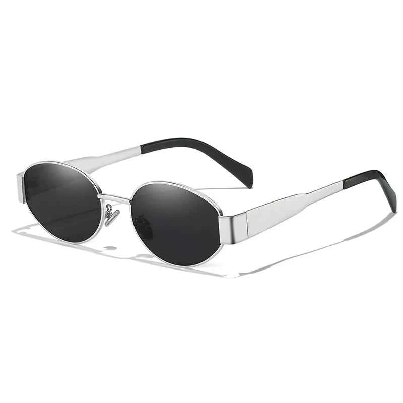 New Sunglasses For Women And Men Sun Glasses Alloy Oval Eyewear