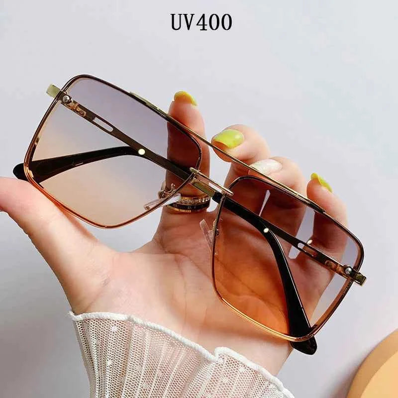 Sunglasses Women 2022 Square Fashion Glasses Rimless Shades  Retro Vasos Decorativos Lunette De Soleil Femme Zonnebril Dames Sol