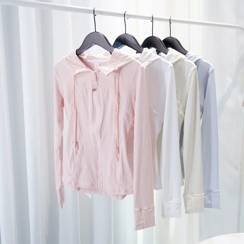 Hooded Sports Jacket — Breathable Quick-Dry Zip-Up Cardigan