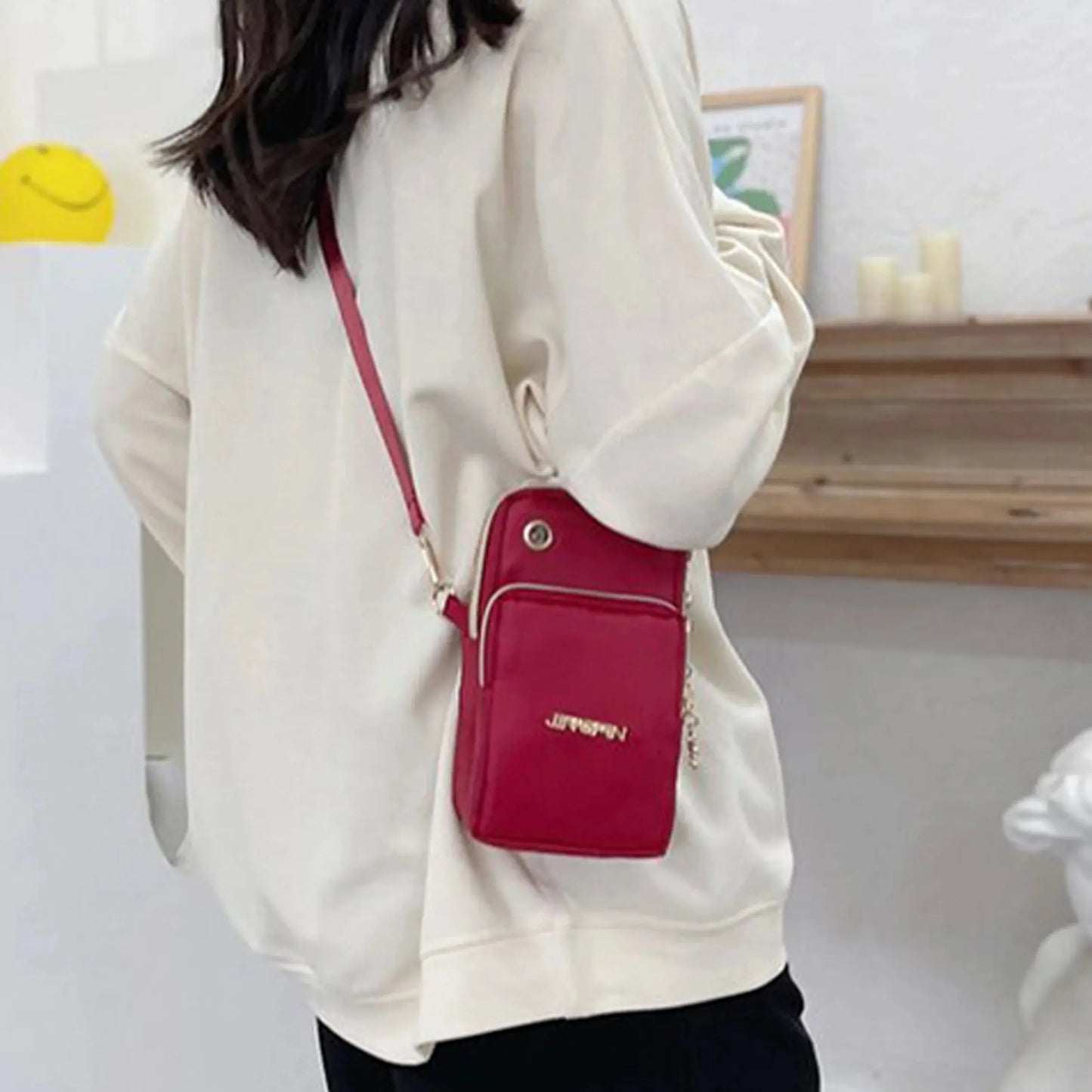 Women's Mini Crossbody Bag — Phone Pouch Neck Hanging Shoulder Bag for Running & Everyday Use