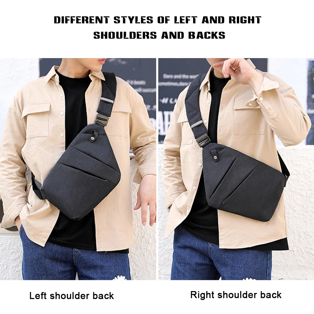 Women's Nylon Crossbody Sling Bag – Lightweight Waterproof Chest Bag for Travel & Everyday Use