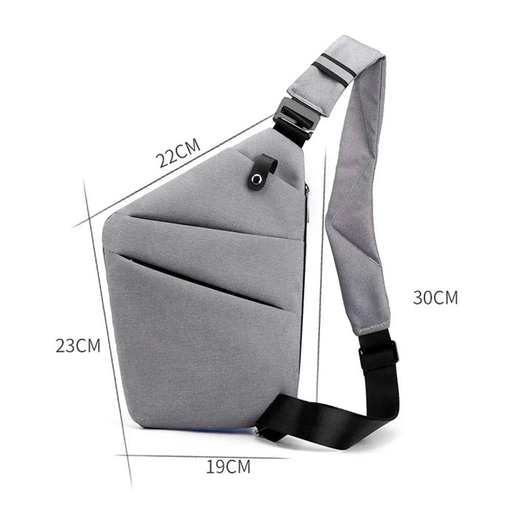 Women's Nylon Crossbody Sling Bag – Lightweight Waterproof Chest Bag for Travel & Everyday Use