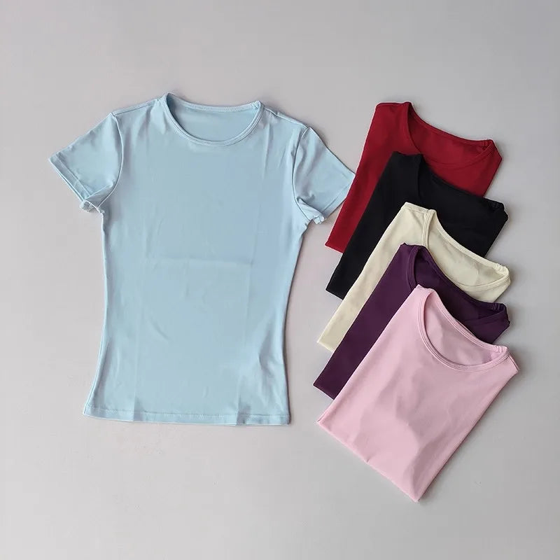 Quick-Dry Outdoor Sports Shirt — Women’s Fitness T-Shirt