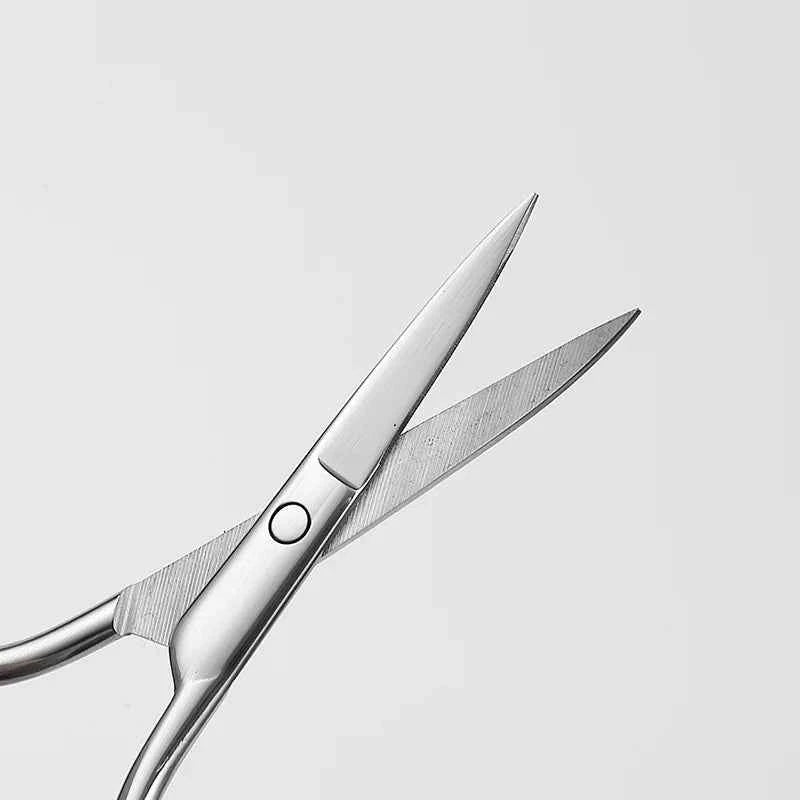1pc European-style Makeup Scissors 9CM Compact Stainless Steel Small Professional Eyebrow Nose Hair Cut Manicure Nail Tools