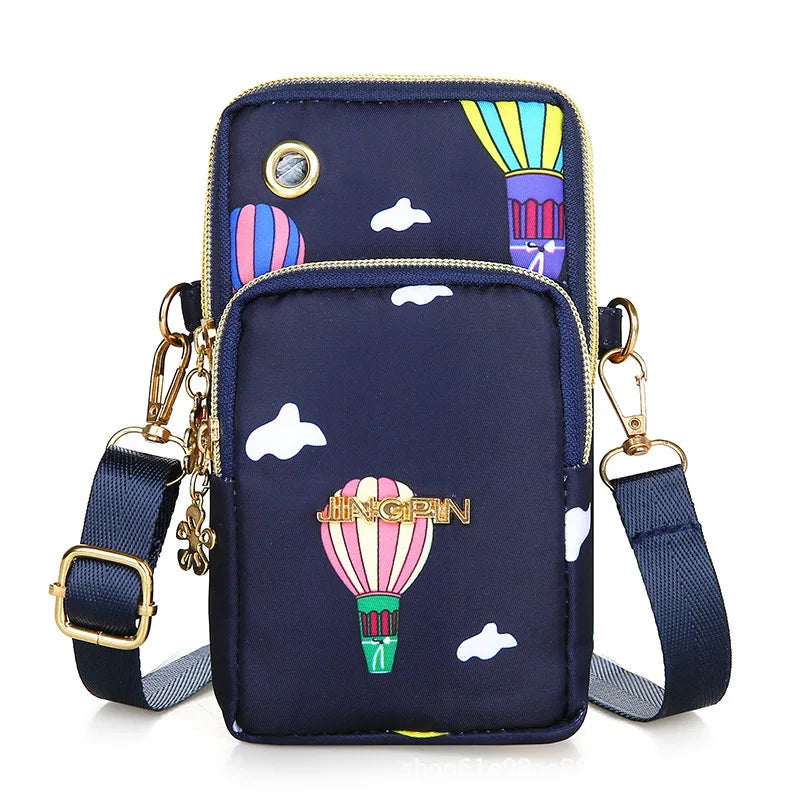 Women's Mini Crossbody Bag — Phone Pouch Neck Hanging Shoulder Bag for Running & Everyday Use