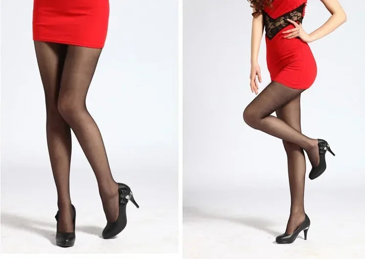 New Ladies Breathable High Elastic Tights Stockings Women Sexy Nylon Pantyhose Skinny High Waists Black Tights Sun Protection