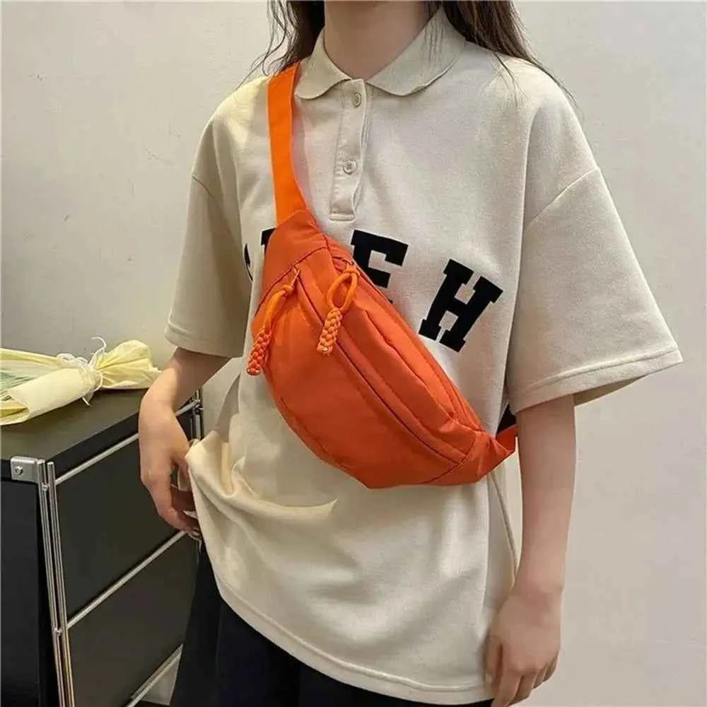 Women's Nylon Crossbody Bag – Waterproof Shell Sling Bag