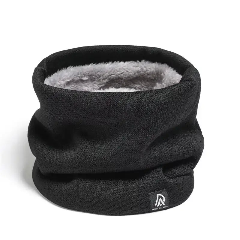 Fashion Women Knitted Scarf Solid Cashmer Like Winter Snood Scarves Lady Warm Wool Fur Thick Unisex Men Neck Scarfs Ring