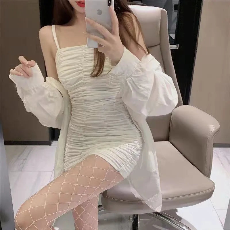 Women Sexy High Waist Fishnet Stockings Mesh Club Tights Panty Knitting Net Pantyhose Ripped Jeans Match Long Socks Lingerie Hot
