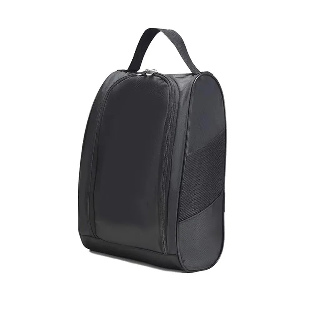 Portable Golf Shoe Bag Oxford Cloth Shoe Carrier Bags Breathable Lightweight Golf Handbag Dustproof Football Tennis Shoe Bag