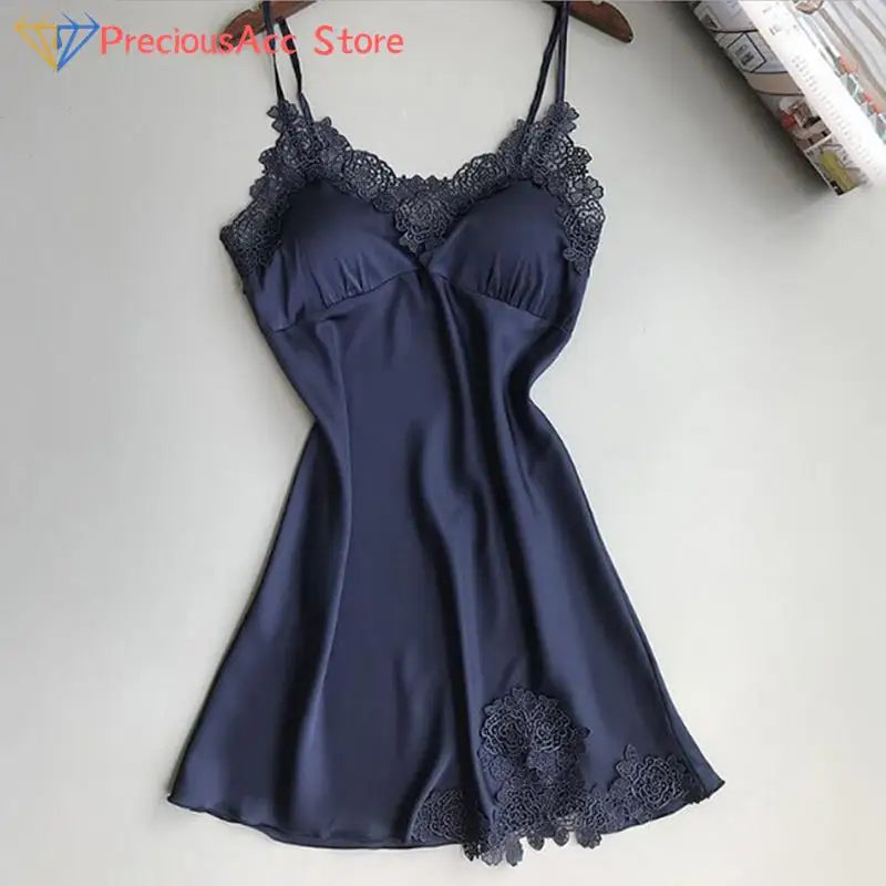 Silk Lace Nightgown — Sexy Lingerie Nightdress & Sleepwear