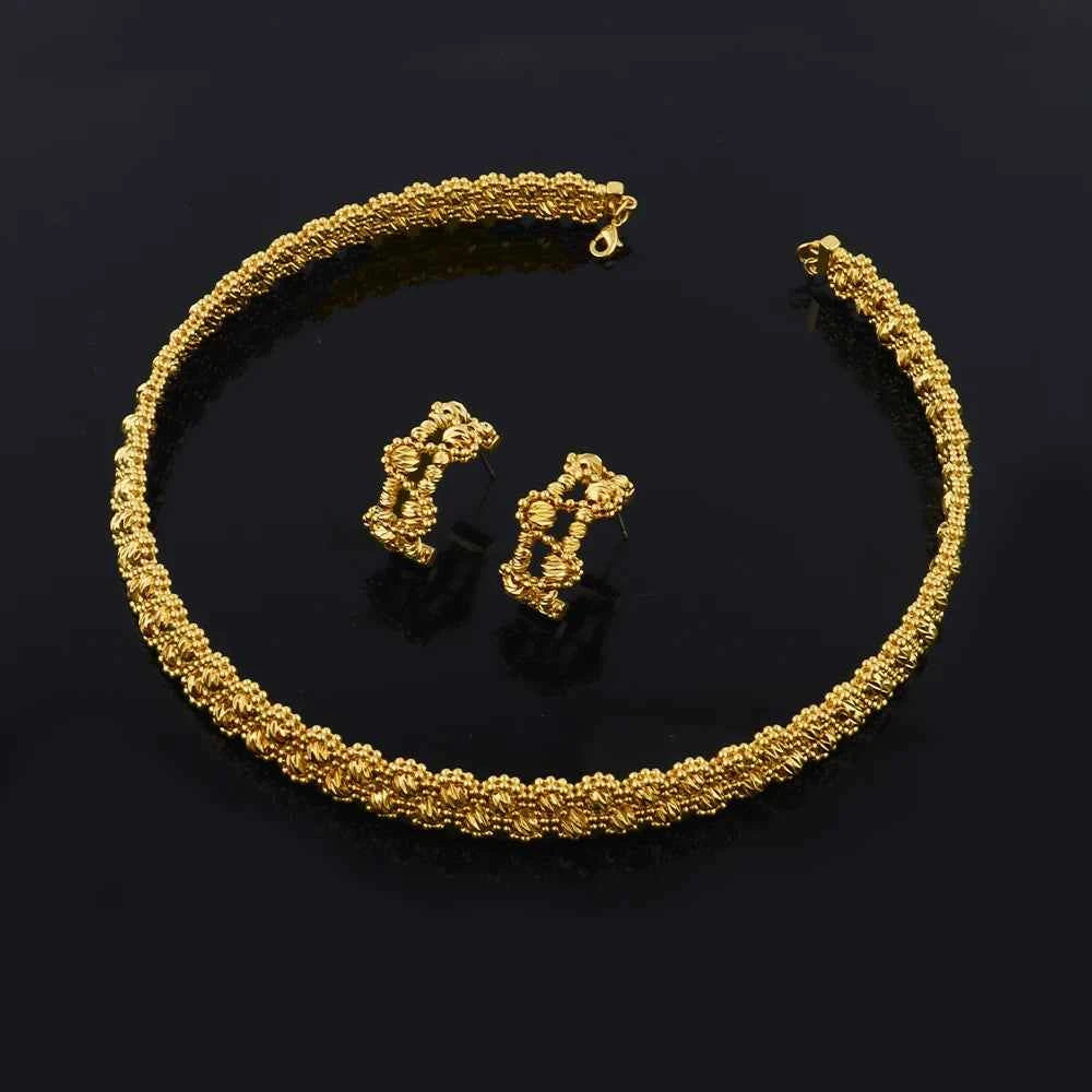Necklace Bracelet Ring Earrings Jewelry Sets for Women, Elegant Charm Gift for Party Wedding, Sparkling Jewellery Woman Accessor