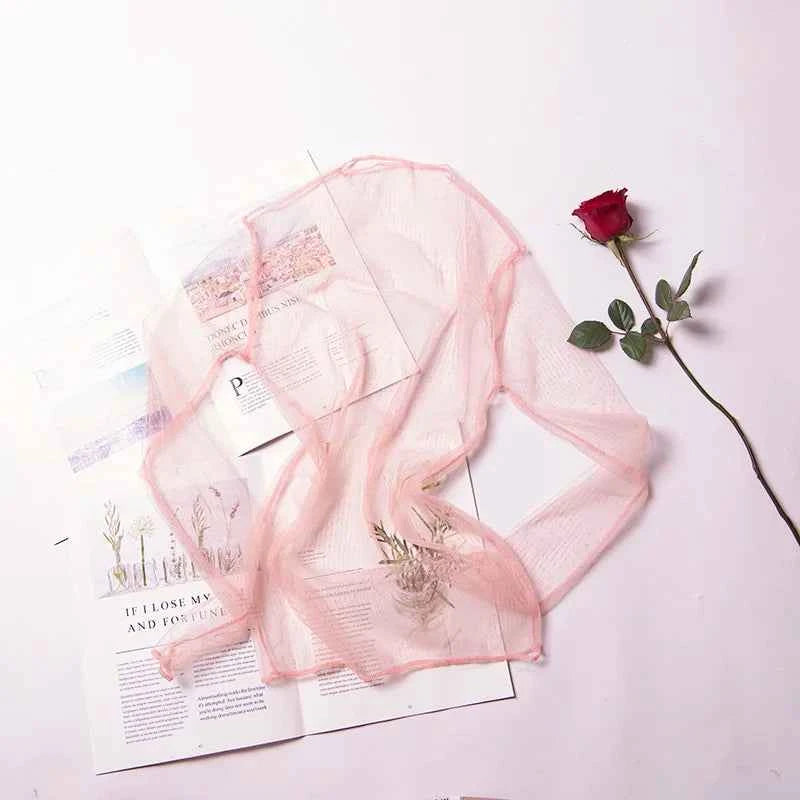 Sexy Women See Through Transparent Mesh Tops Long Sleeve Sheer Slim Ladies Turtleneck ds503