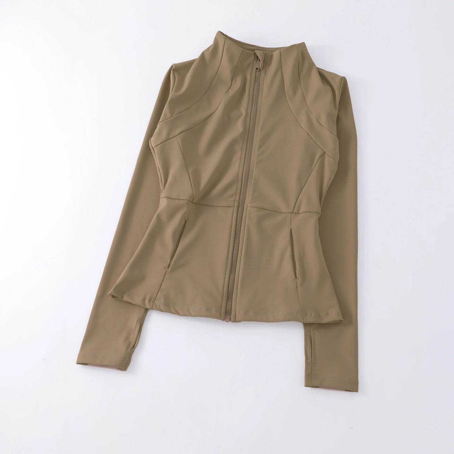 Long Sleeve Running Sweatshirt — Windbreaker Sports Jacket