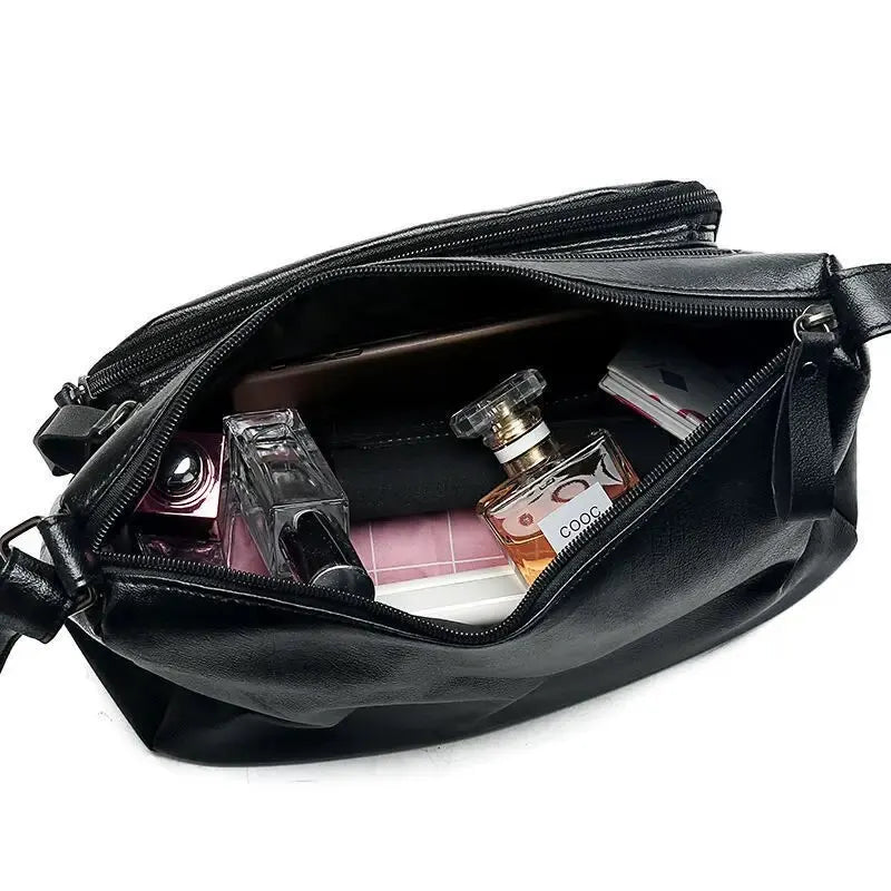 Women's Lightweight Crossbody Bag – Large Capacity Multi-Pocket Shoulder Bag