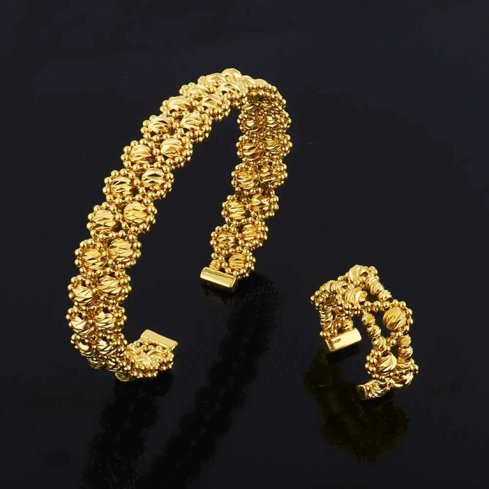 Necklace Bracelet Ring Earrings Jewelry Sets for Women, Elegant Charm Gift for Party Wedding, Sparkling Jewellery Woman Accessor