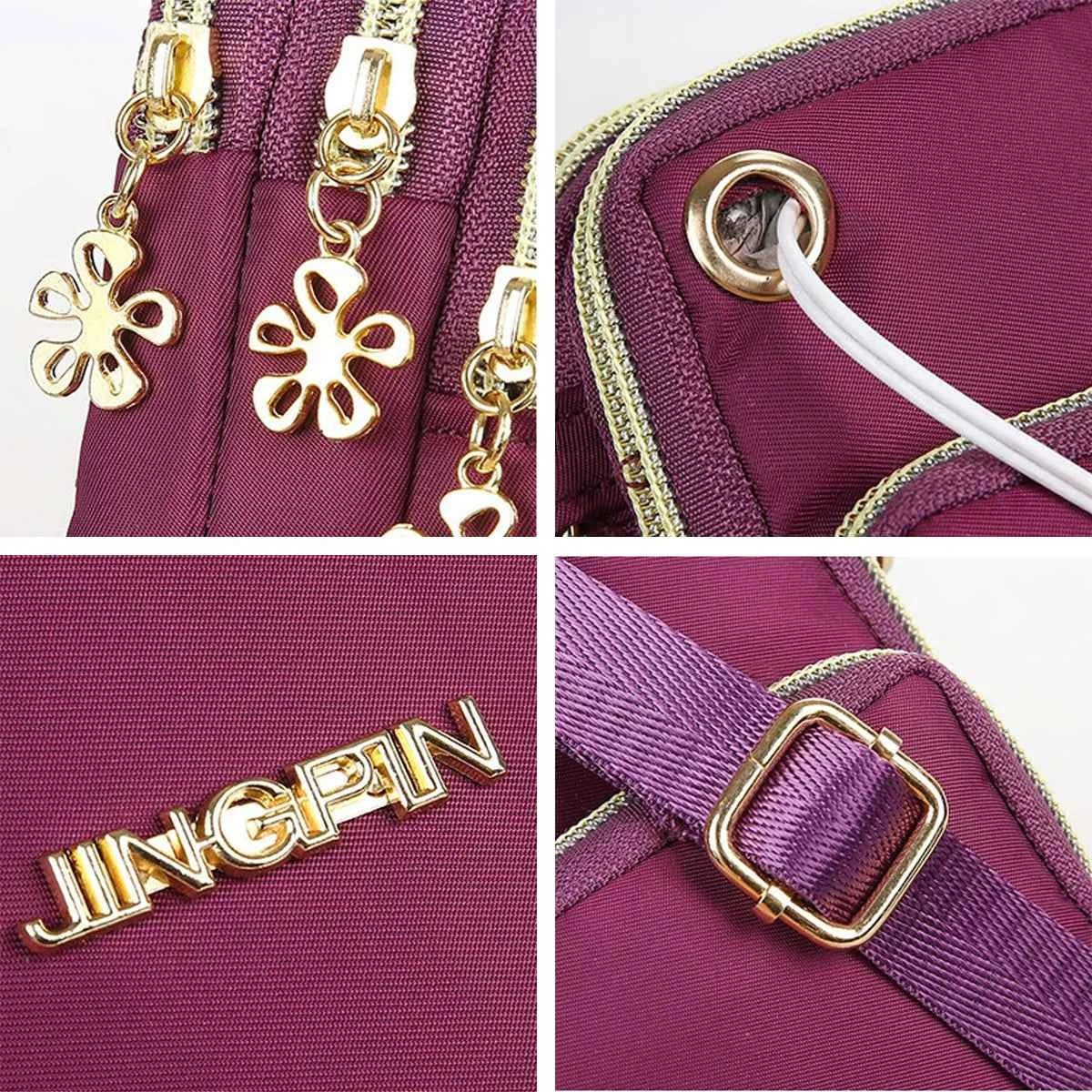 Women's Mini Crossbody Bag — Phone Pouch Neck Hanging Shoulder Bag for Running & Everyday Use