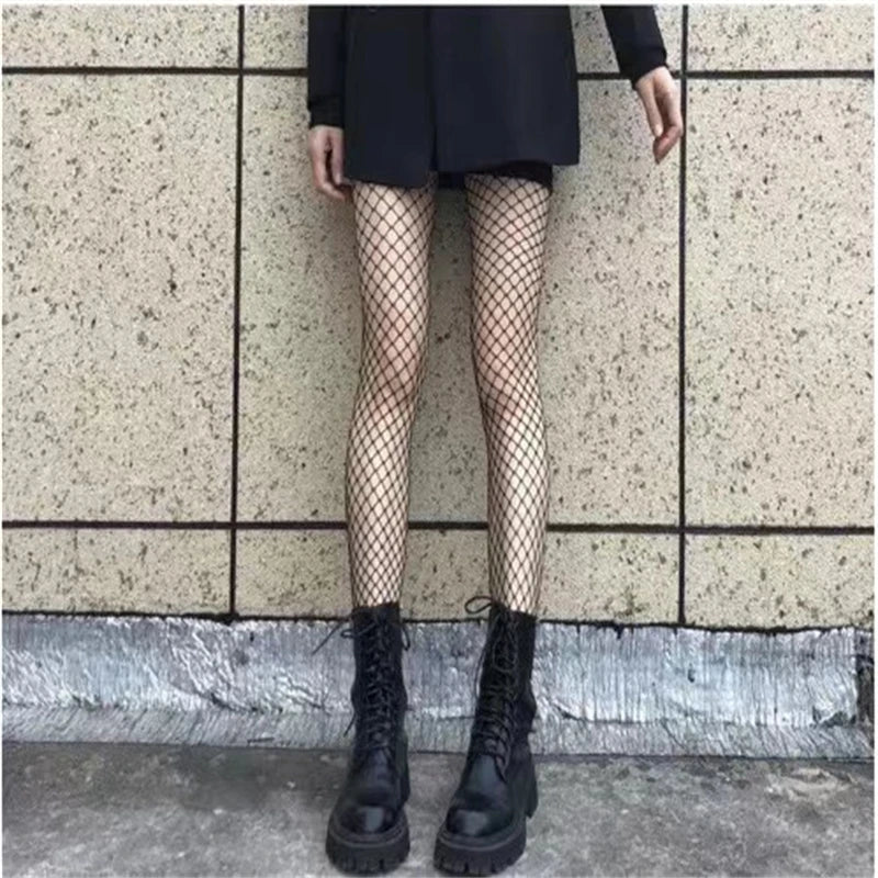Women's Patterned Fishnet Pantyhose – Lace, Mesh & Jacquard Tights