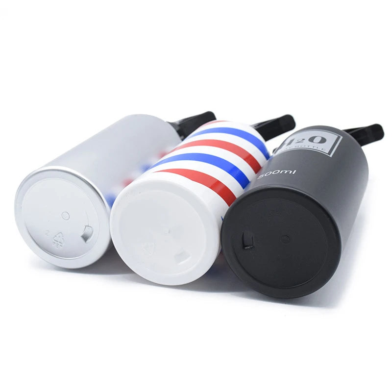 500ml Hairdressing Fine Mist Spray Empty Bottle High Pressure Retro Refillable Bottle Salon Hairdressing Makeup Tool