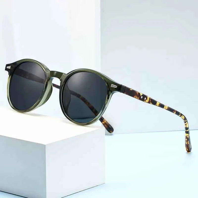 Vintage Round Sunglasses for Women Men Circular Sun Glasses Female Oval Eyewear Sunglasses for Male Female Eyeglasses