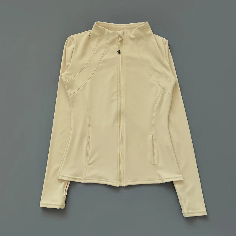 Long Sleeve Running Sweatshirt — Windbreaker Sports Jacket