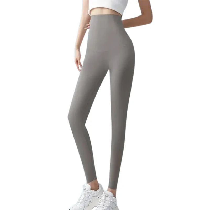 Women's Ice Silk High-Waist Leggings | Tummy Control, Butt Lift & UPF 50+ Sun Protection