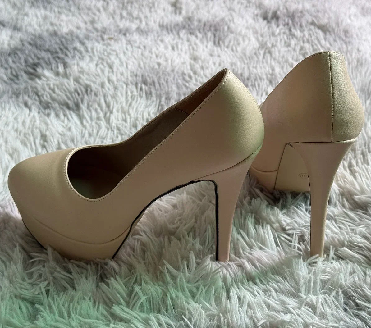 14cm Stiletto Platform Pumps — Pole Dance Party Wedding Heels