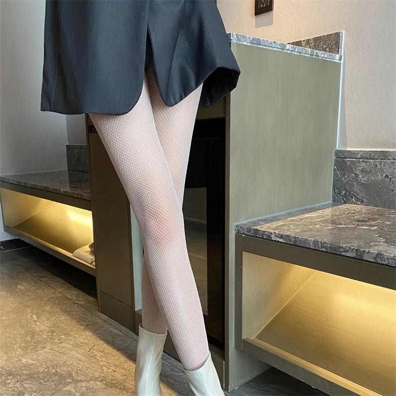 Women's Patterned Fishnet Pantyhose – Lace, Mesh & Jacquard Tights
