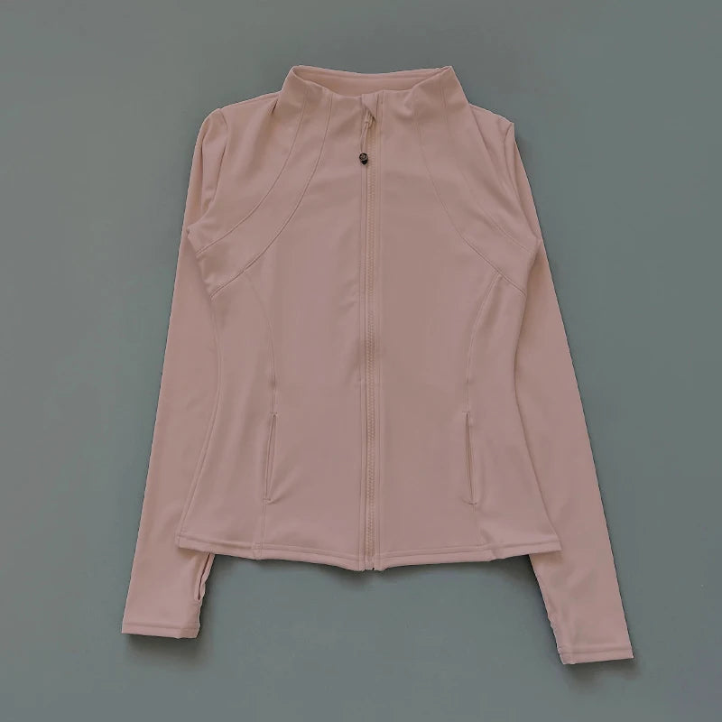 Long Sleeve Running Sweatshirt — Windbreaker Sports Jacket