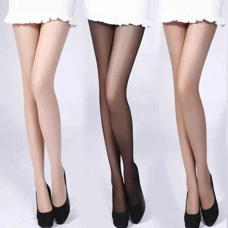 New Ladies Breathable High Elastic Tights Stockings Women Sexy Nylon Pantyhose Skinny High Waists Black Tights Sun Protection