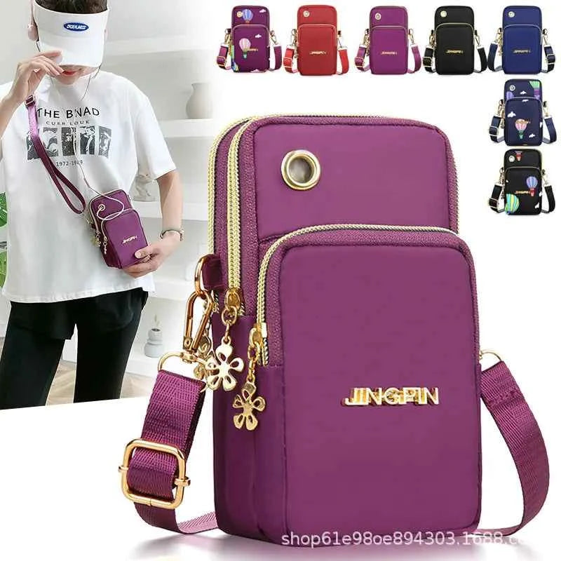 Women's Mini Crossbody Bag — Phone Pouch Neck Hanging Shoulder Bag for Running & Everyday Use