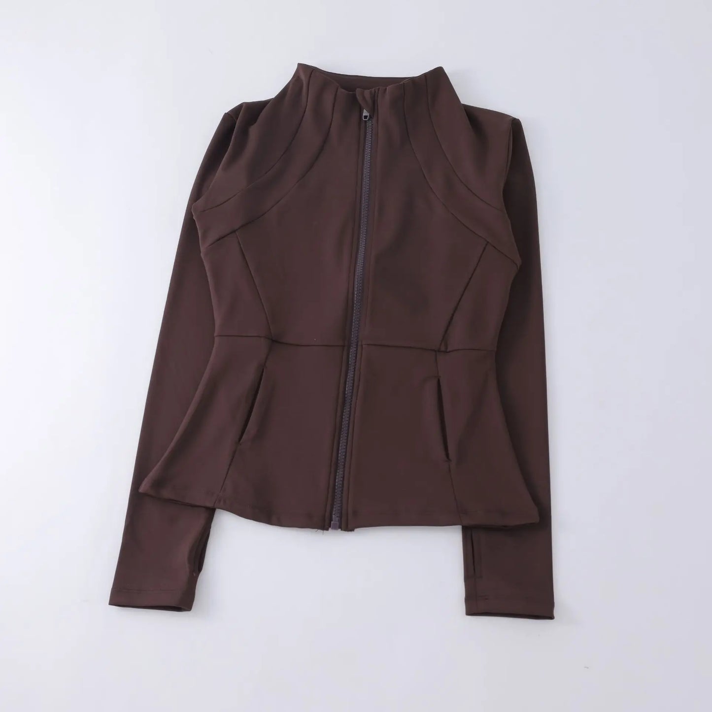 Long Sleeve Running Sweatshirt — Windbreaker Sports Jacket