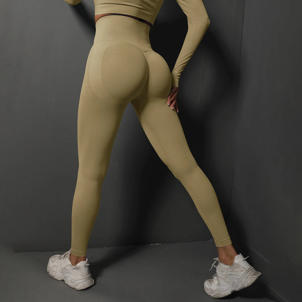 Booty Lifting Seamless Gym Leggings | Sexy High Waist Yoga Fitness Wear