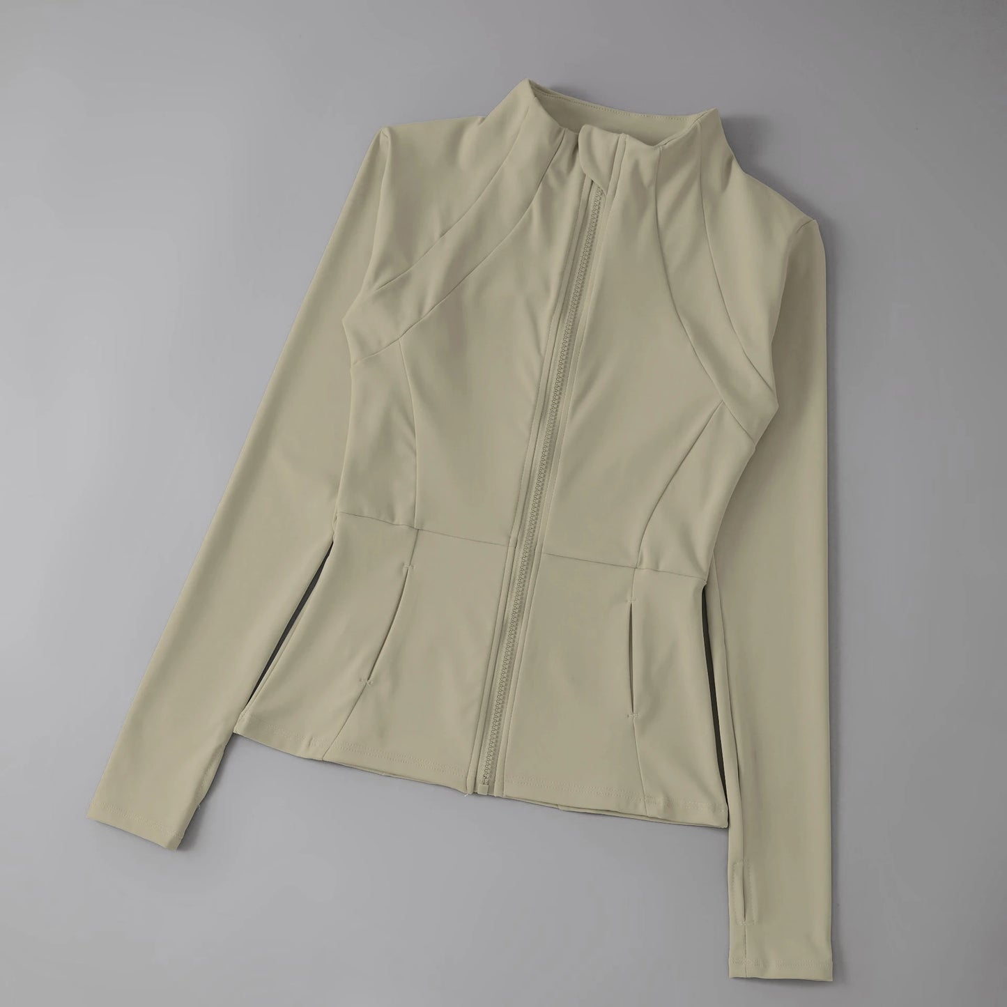 Long Sleeve Running Sweatshirt — Windbreaker Sports Jacket